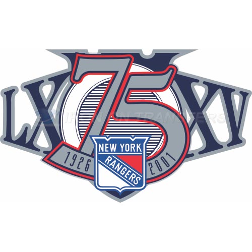 New York Rangers Iron-on Stickers (Heat Transfers)NO.245
